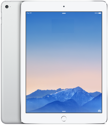 Apple au iPad Air2 Cellular 128GB シルバー MGWM2J/A