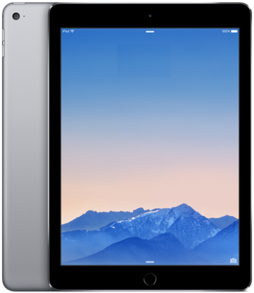 Apple au iPad Air2 Cellular 64GB スペースグレイ MGHX2J/A