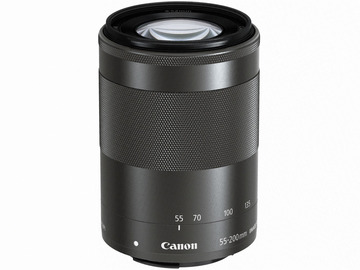 Canon EF-M 55-200mm F4.5-6.3 IS STM ブラック  (Canon EF-Mマウント/APS-C)