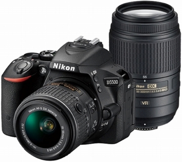 Nikon D5500 ダブルズームキット ブラック