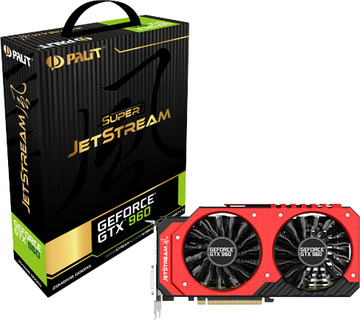 Palit GeForce GTX 960 Super JetStream(2048MB GDDR5)(NE5X960T1041-2060J) GTX960/2GB(GDDR5)/PCI-E