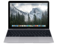  Apple MacBook 12インチ CoreM:1.1GHz 256GB スペースグレイ MJY32J/A (Early 2015)