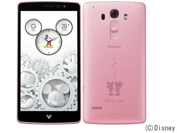 LG電子 docomo Disney Mobile on docomo DM-01G Pretty Pink