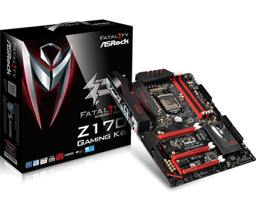 ASRock Fatal1ty Z170 Gaming K6 Z170/LGA1151(DDR4)/M.2/SATA Express/USB 3.1(Type-A,C)/ATX