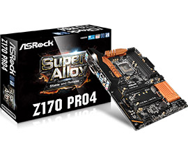 ASRock Z170 Pro4 Z170/LGA1151(DDR4)/M.2/SATA Express/ATX 