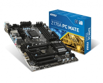 MSI Z170A PC MATE Z170/LGA1151(DDR4)/M.2/SATA Express/USB 3.1(Type-A)/ATX