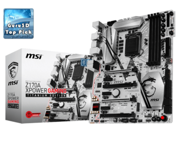 MSI Z170A XPOWER GAMING TITANIUM Z170/LGA1151(DDR4)/M.2/SATA Express/USB 3.1(Type-A/Gen2)/ATX