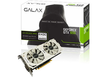 GALAX(GALAXY) GF PGTX950/2GD5 EXOC WHITE GTX950/2GB(GDDR5)/PCI-E