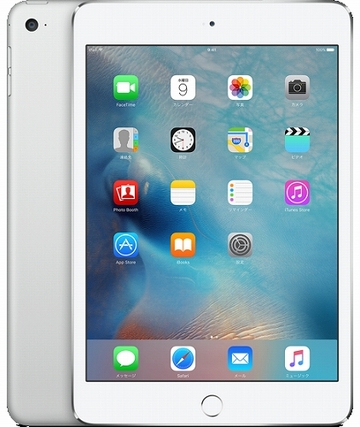 au 【SIMロックあり】 iPad mini4 Cellular 16GB シルバー MK702J/A