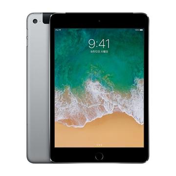 Apple au 【SIMロックあり】 iPad mini4 Cellular 64GB スペースグレイ MK722J/A
