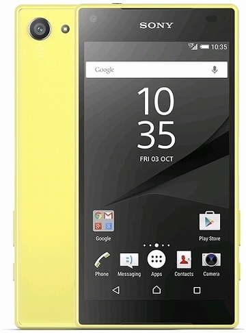 SONY Xperia Z5 Compact E5823 LTE-A 32GB Yellow（海外携帯）