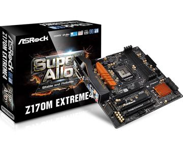 ASRock Z170M Extreme4 Z170/LGA1151(DDR4)/M.2/USB 3.1(Type-C)/MicroATX