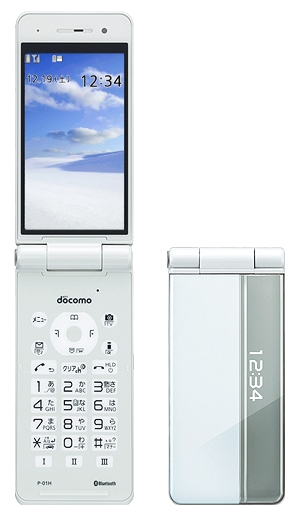 Panasonic docomo P-01H ホワイト (3G携帯)