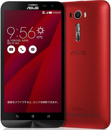ASUS 海外版 【SIMフリー】 ZenFone 2 Laser 6インチ 32GB Glamour Red ZE601KL
