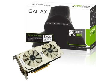 GALAX(GALAXY) GeForce GTX 960 EXOC WHITE（GF PGTX960/2GD5 EXOC WHITE） GTX960/2GB(GDDR5)/PCI-E