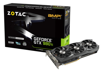 ZOTAC GeForce GTX 980 Ti AMP Edition(ZT-90503-10P) GTX980Ti/6GB(GDDR5)/PCI-E