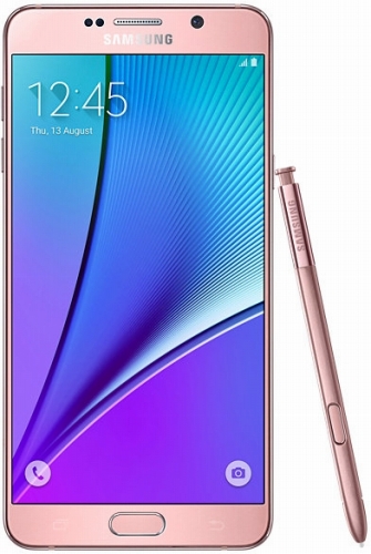 SAMSUNG GALAXY Note 5 Dual SIM SM-N9200 LTE 32GB Pink Gold（海外携帯）