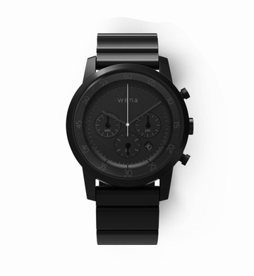 SONY wena wrist Chronograph Premium Black WN-WC01B（ヘッド・バンドセット）