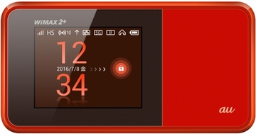 Huawei au Speed Wi-Fi NEXT W03 HWD34 オレンジ HWD34SDA