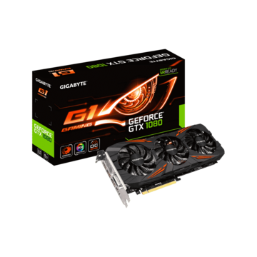 GIGABYTE GeForce GTX 1080 G1 Gaming 8G(GV-N1080G1 GAMING-8GD) GTX1080/8GB(GDDR5X)/PCI-E
