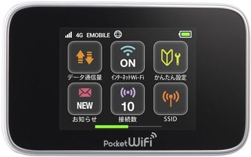 Huawei EMOBILE GL10P Pocket WiFi ホワイト