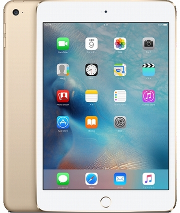 Apple iPad mini4 Wi-Fiモデル 64GB ゴールド（海外版）