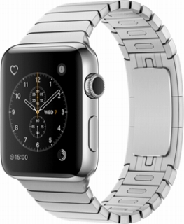 Apple Apple Watch Series2 42mmステンレススチール/リンクブレスレット MNTY2J/A