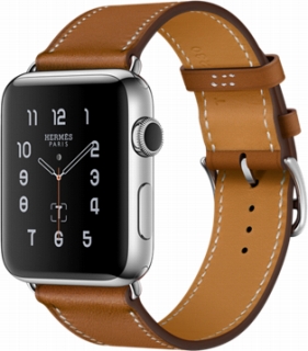 Apple Apple Watch HERMES Series2 42mmシンプルトゥール ヴォーバレニア（フォーヴ）レザー MNUF2J/A