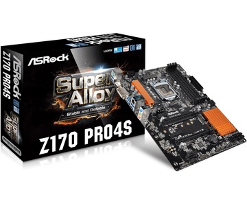 ASRock Z170 Pro4S Z170/LGA1151(DDR4)/M.2/ATX
