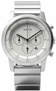 SONY wena wrist Chronograph White WN-WC01W（ヘッド・バンドセット）
