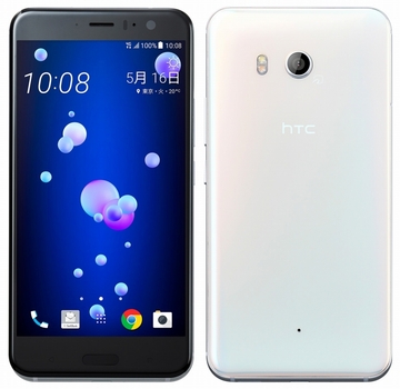 HTC SoftBank 【SIMロックあり】 HTC U11 601HT アイス ホワイト