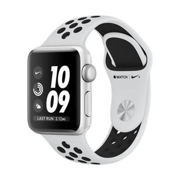 Apple Watch Series3 Nike+ 38mm GPS シルバーアルミ/ピュアプラチナ/ブラックNikeスポーツバンド MQKX2J/A