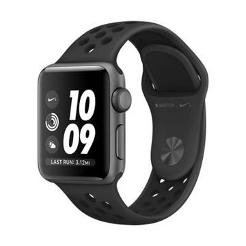 Apple Watch Series3 Nike+ 38mm GPS スペースグレイアルミ/アンスラサイト/ブラックNikeスポーツバンド MQKY2J/A