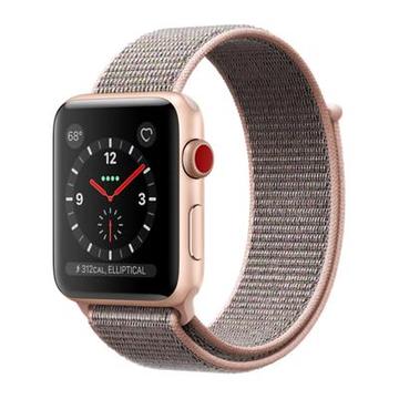 Apple Apple Watch Series3 42mm Cellular ゴールドアルミニウム/ピンクサンドスポーツループ MQKT2J/A