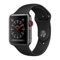  Apple Apple Watch Series3 42mm Cellular スペースグレイアルミニウム/ブラックスポーツバンド MQKN2J/A