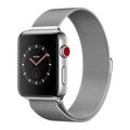  Apple Apple Watch Series3 42mm Cellular シルバーステンレススチール/ミラネーゼループ MR1U2J/A
