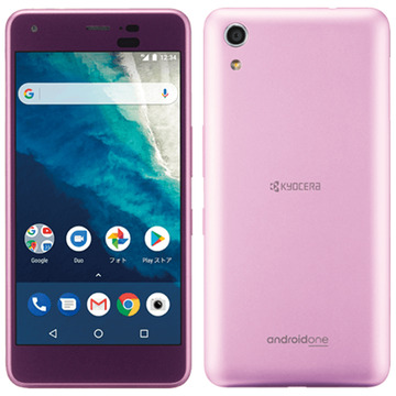 KYOCERA ymobile 【SIMロックあり】 Android One S4 ピンク S4-KC