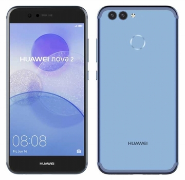 Huawei UQmobile 【SIMフリー】 HUAWEI nova 2 オーロラブルー PIC-LX9(HWU33)