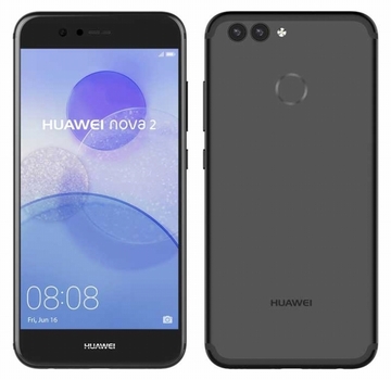 Huawei UQmobile 【SIMフリー】 HUAWEI nova 2 グラファイトブラック PIC-LX9(HWU33)