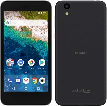 SHARP SoftBank 【SIMロックあり】 Android One S3 ネイビーブラック S3-SH