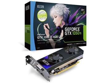 ELSA GeForce GTX 1050 Ti 4GB LP(GD1050-4GERTL) GTX1050Ti/4GB(GDDR5)/PCI-E