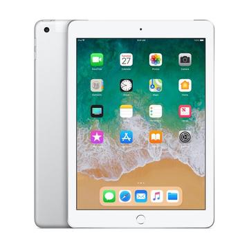 Apple au 【SIMロック解除済み】 iPad（第6世代/2018） Cellular 128GB シルバー MR732J/A