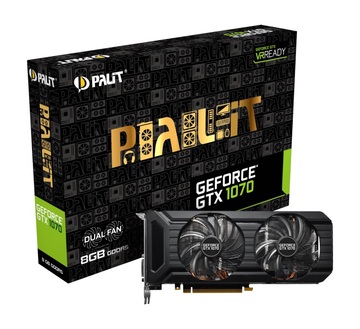 Palit Geforce GTX1070 8G GDR5 DUAL