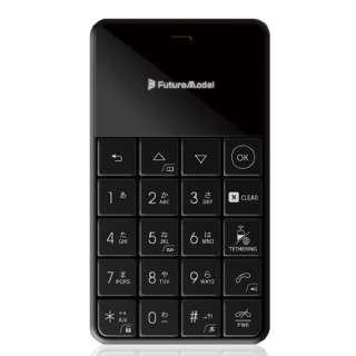 フューチャーモデル 国内版【SIMフリー】 NichePhone-S 4G ブラック MOB-N18-01-BK
