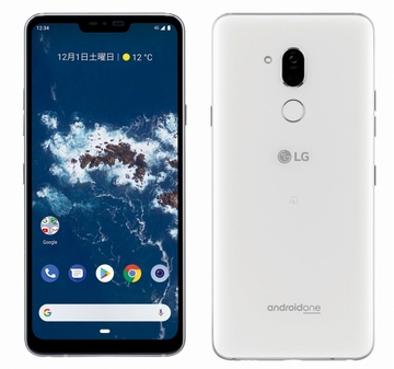 LG電子 ymobile 【SIMロック解除済み】 Android One X5 ミスティックホワイト X5-LG