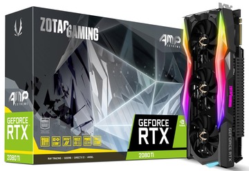 ZOTAC GAMING GeForce RTX 2080 Ti AMP Extreme（ZT-T20810B-10P） RTX2080Ti/11GB(GDDR6)/PCI-E