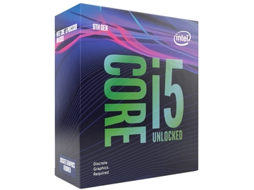 Intel Core i5-9600KF (3.7GHz/TB:4.6GHz/SRFAD/P0) BOX LGA1151/6C/6T/L3 9M/No iGPU/TDP95W