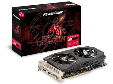 POWERCOLOR Red Dragon RX 590 8GB GDDR5（AXRX 590 8GBD5-DHD) RX590/8GB(GDDR5)/PCI-E