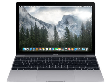 Apple MacBook 12インチ CTO (Early 2015) スペースグレイ CoreM (1.3G)/8G/512G(SSD)/intel HD 5300