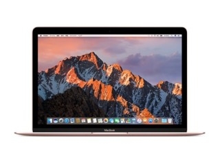 Apple MacBook 12インチ CTO (Mid 2017) ローズゴールド Core m3 (1.2G)/16G/256G(SSD)/intel HD 615